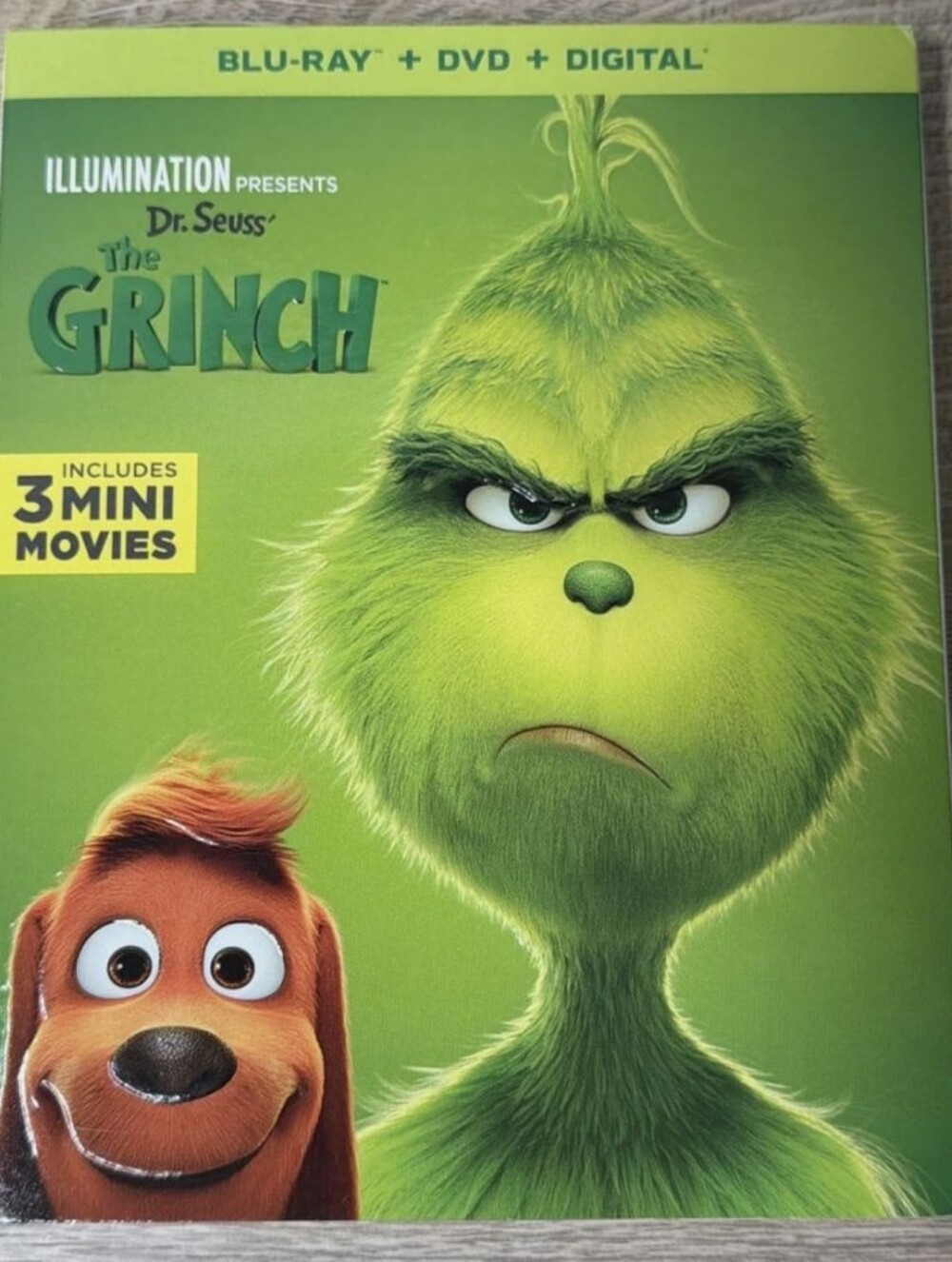 Dr. Seuss' The Grinch (2018) Blu-ray/DVD Combo